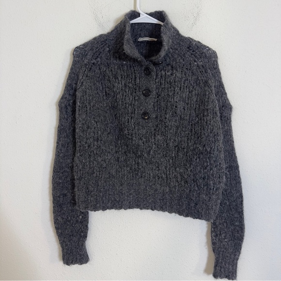 Everlane the lofty knit Henley button up alpaca wool
Blend sweater - Picture 5 of 9